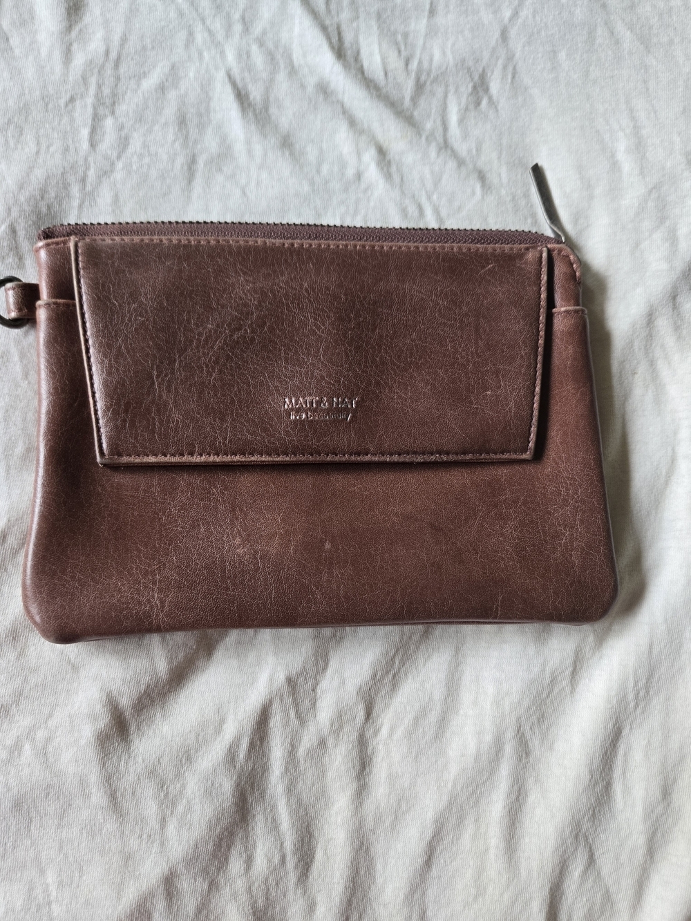 Matt & Nat Vintage-Inspired Brown Wristlet